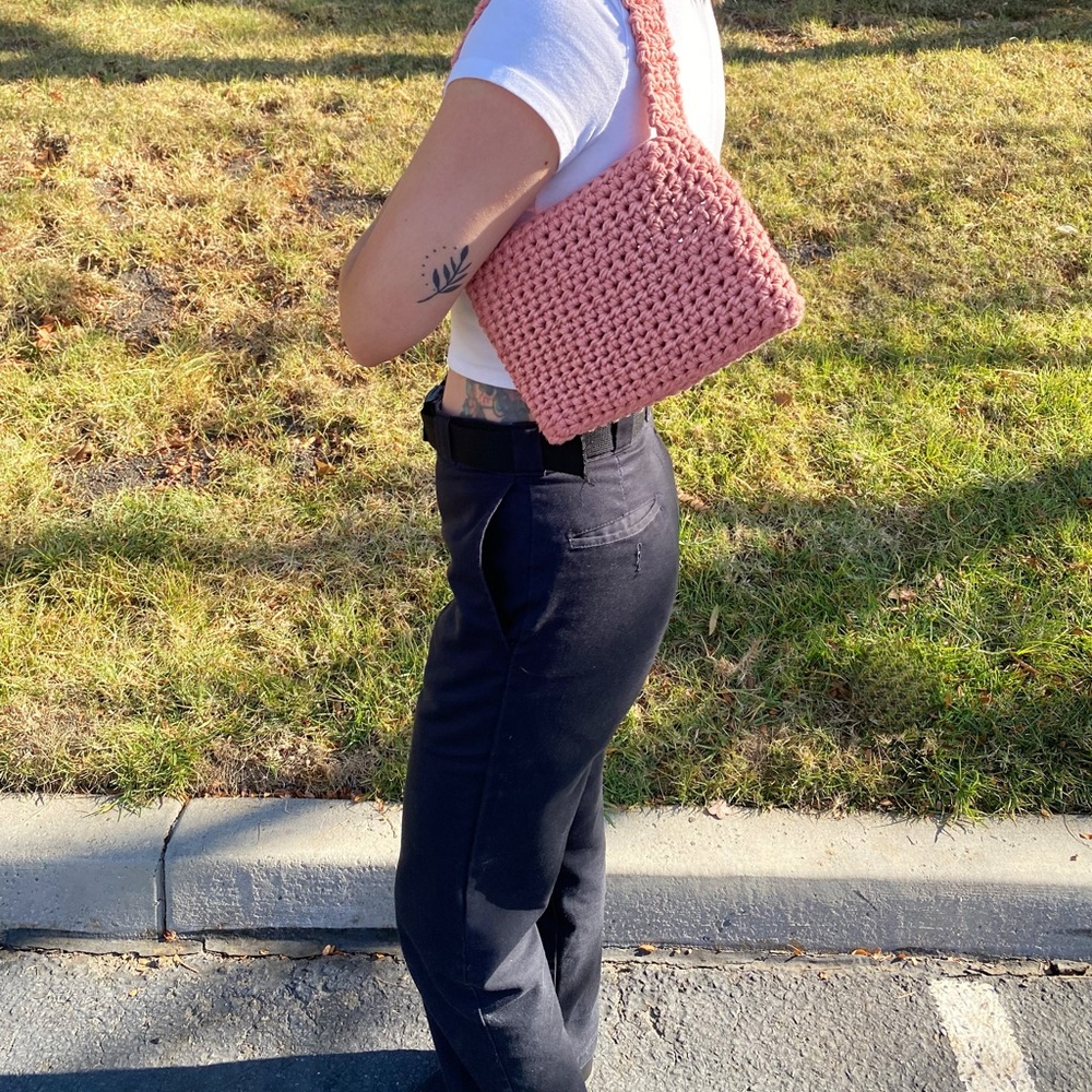 Crochet Handbag Purse Shoulder bag